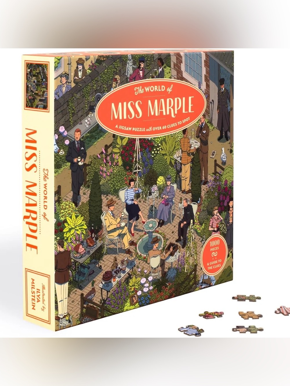 The World of Miss Marple | 1,000 Piece Puzzle by Laurence King Publishing